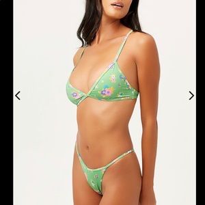 NWT Frankies Bikini Binx Top & Skimpy Bottom